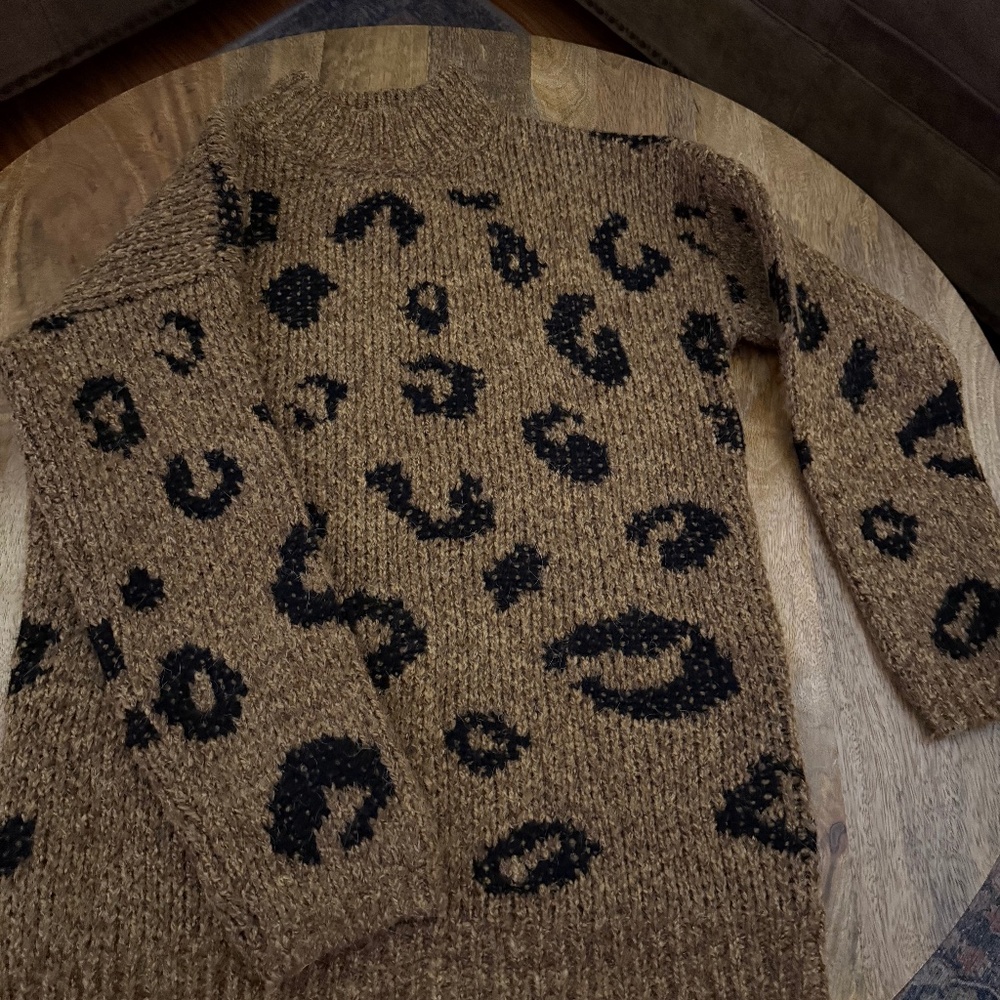 Sweater leopard print